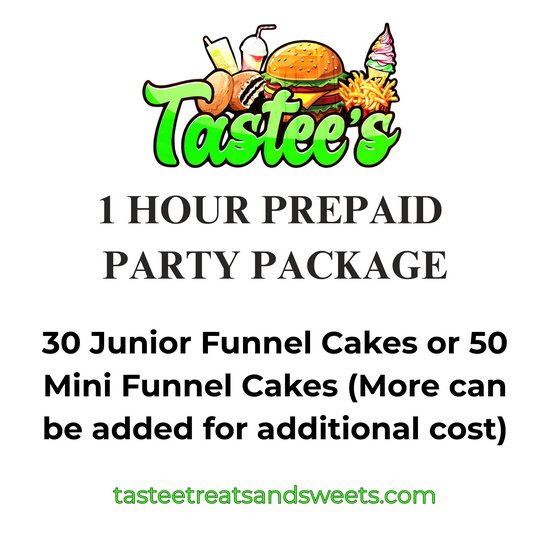 1hr Pre Paid Party Package
